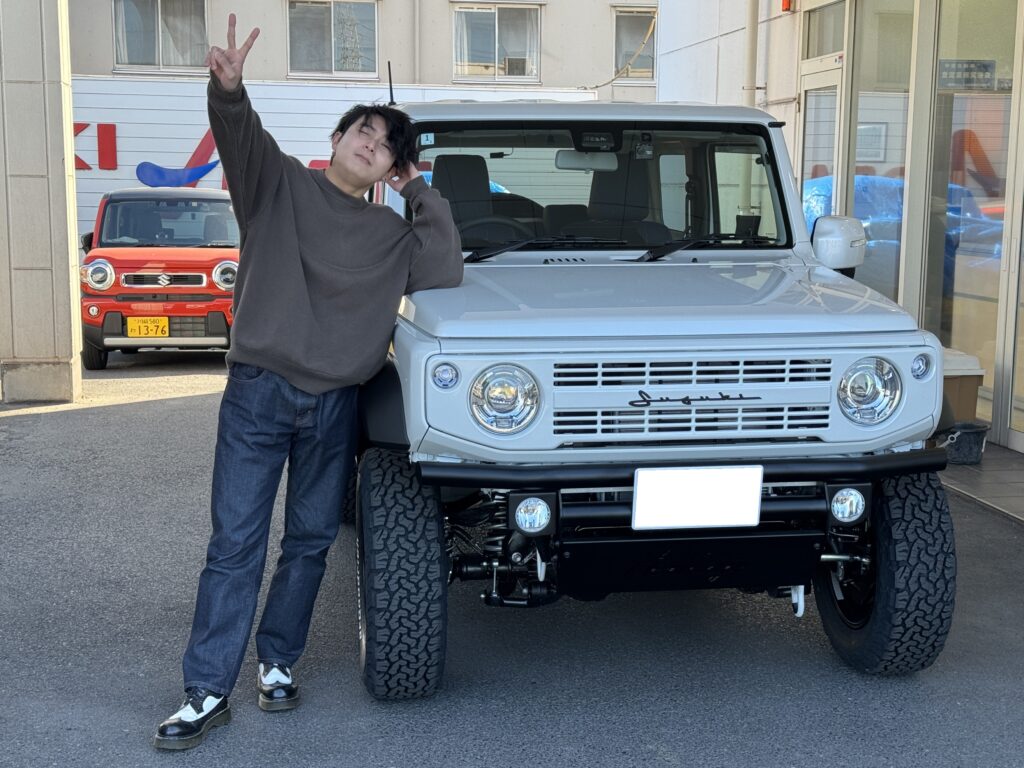 ジムニーシエラ オフロードパッケージを納車しました!!!